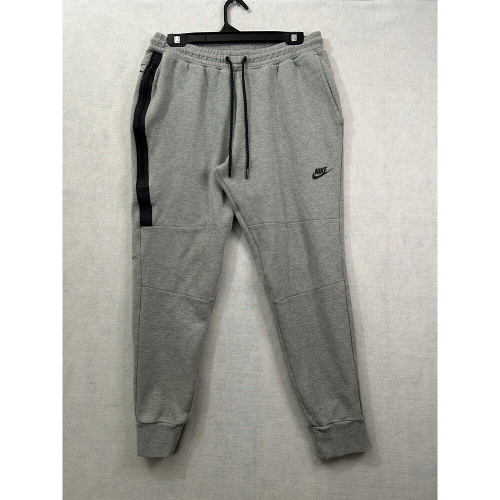 Nike Tech Fleece 1.0 Joggers OG Gray Heather Tapered Mens Large Sweatpants 2015